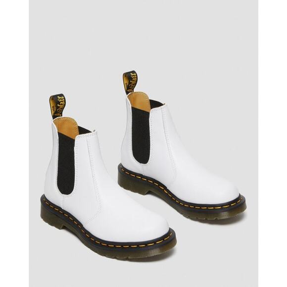 Dr. Martens 2976 Chelsea Boot White - UK 9 / US 11, Medium - Picture 2 of 8